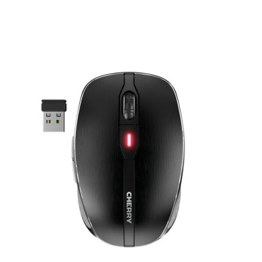 Mouse Cherry MW 8C Advanced - (JW-8100) - ergonomisch - optisch - 6 Tasten - Clelos - 2.4 GHz