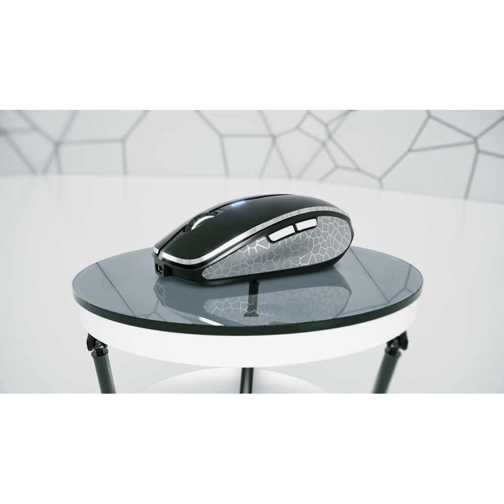 Mouse Cherry MW 8C Advanced - (JW-8100) - ergonomisch - optisch - 6 Tasten - Clelos - 2.4 GHz