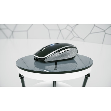 Mouse Cherry MW 8C Advanced - (JW-8100) - ergonomisch - optisch - 6 Tasten - Clelos - 2.4 GHz