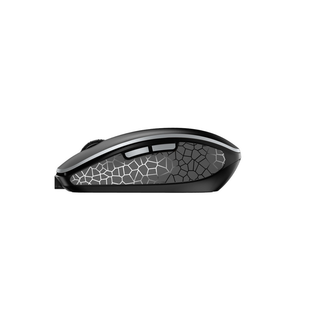 Mouse Cherry MW 9100 - (JW-9100-2) - 6 Tasten - Clelos - 2.4 GHz, Bluetooth 4.0 - Cleloser Empfger (USB)