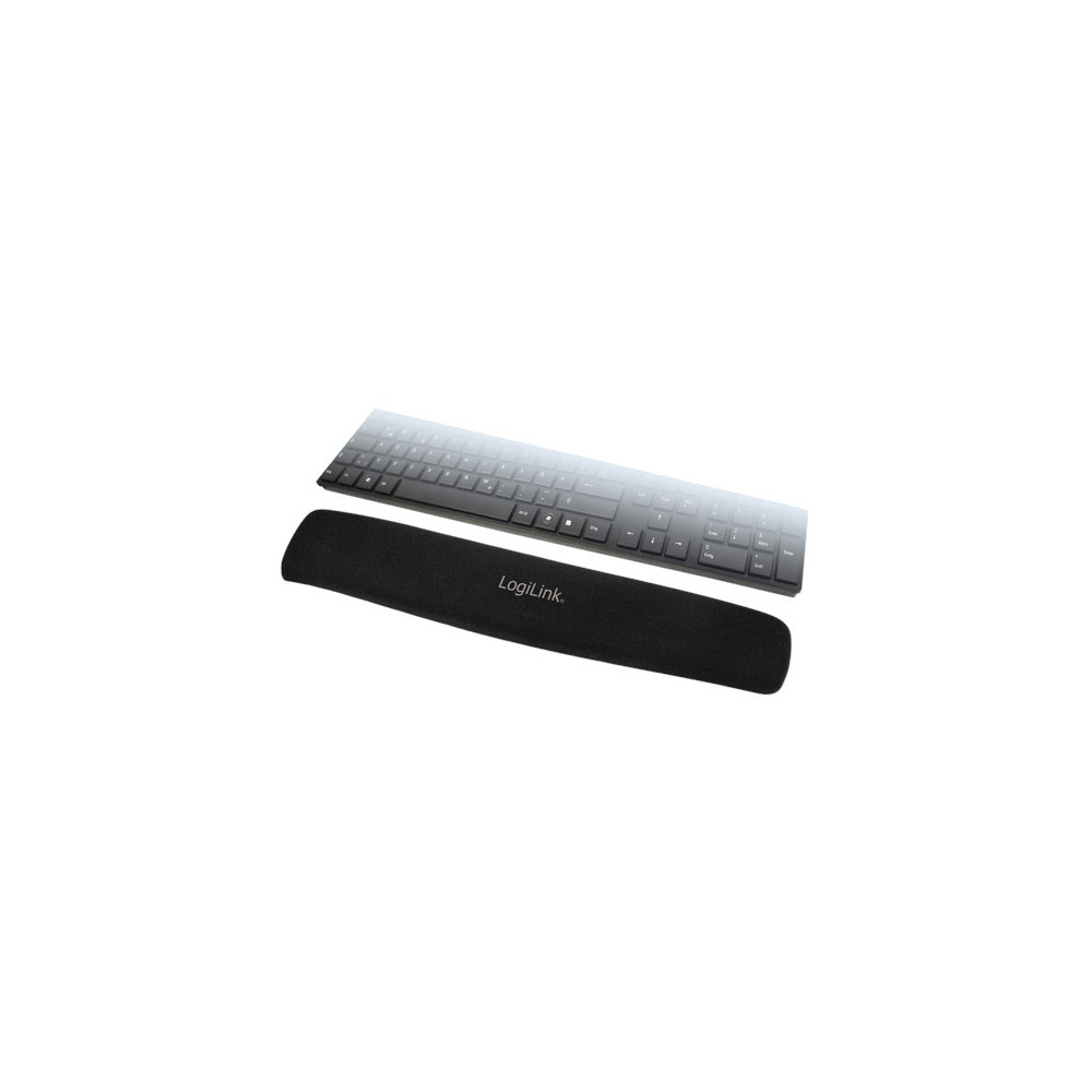 LogiLink Tastatur Gel Handballenauflage, schwarz ID0044 LogiLink Tastatur Gel Handballenauflage, schwarz ID0044