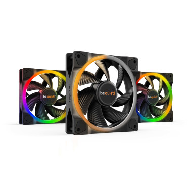Boierlter Be Quiet Light Wings 120mm PWM (triple pack)