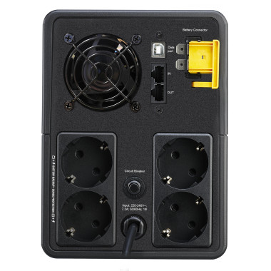 APC Back-UPS BX1600MI-GR - USV - Wechselstrom 230 V
