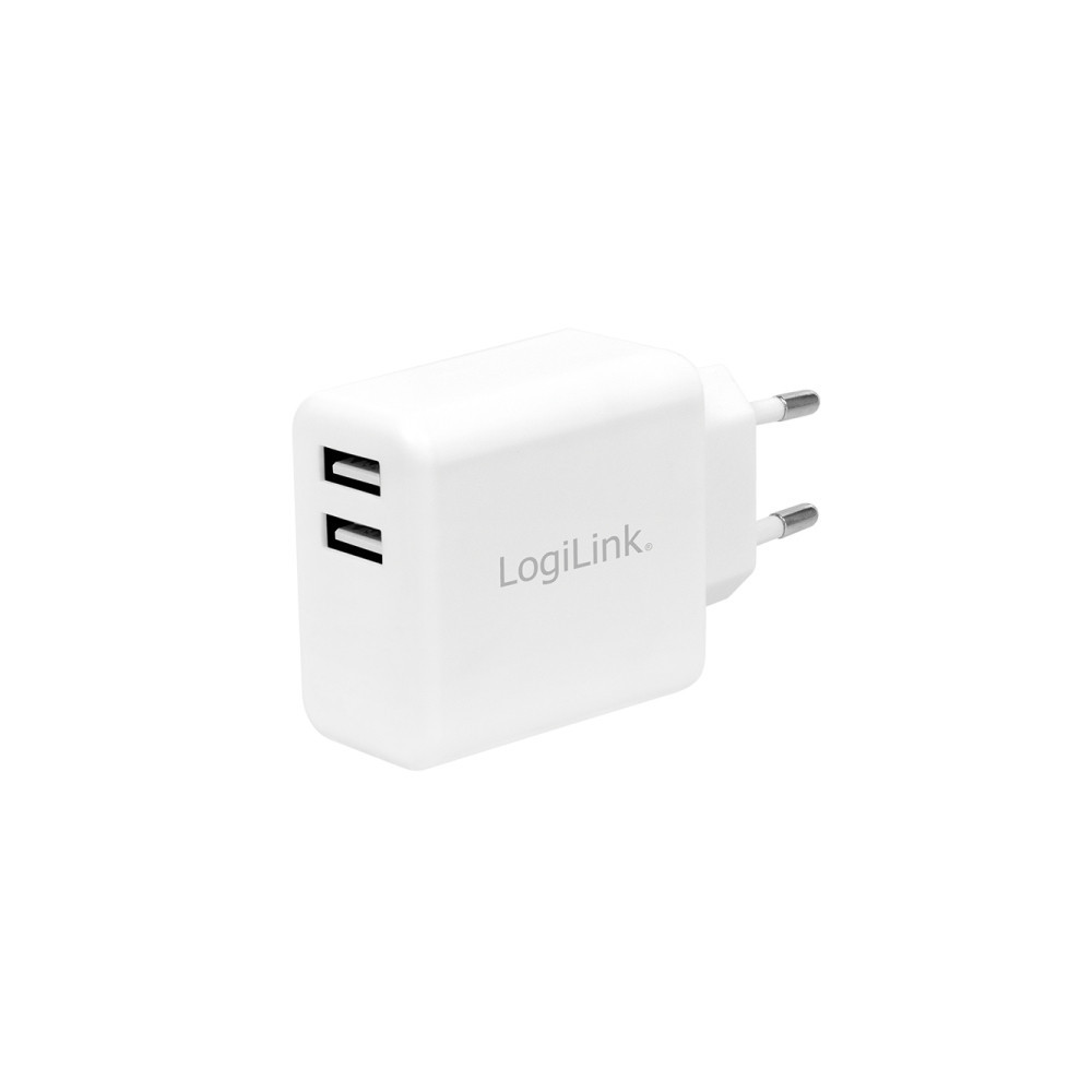 LogiLink Steckdosenadapter 2 x USB - PA0210W LogiLink Steckdosenadapter 2 x USB - PA0210W