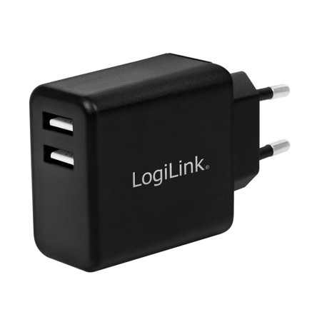 LogiLink Steckdosenadapter 2 x USB - PA0210