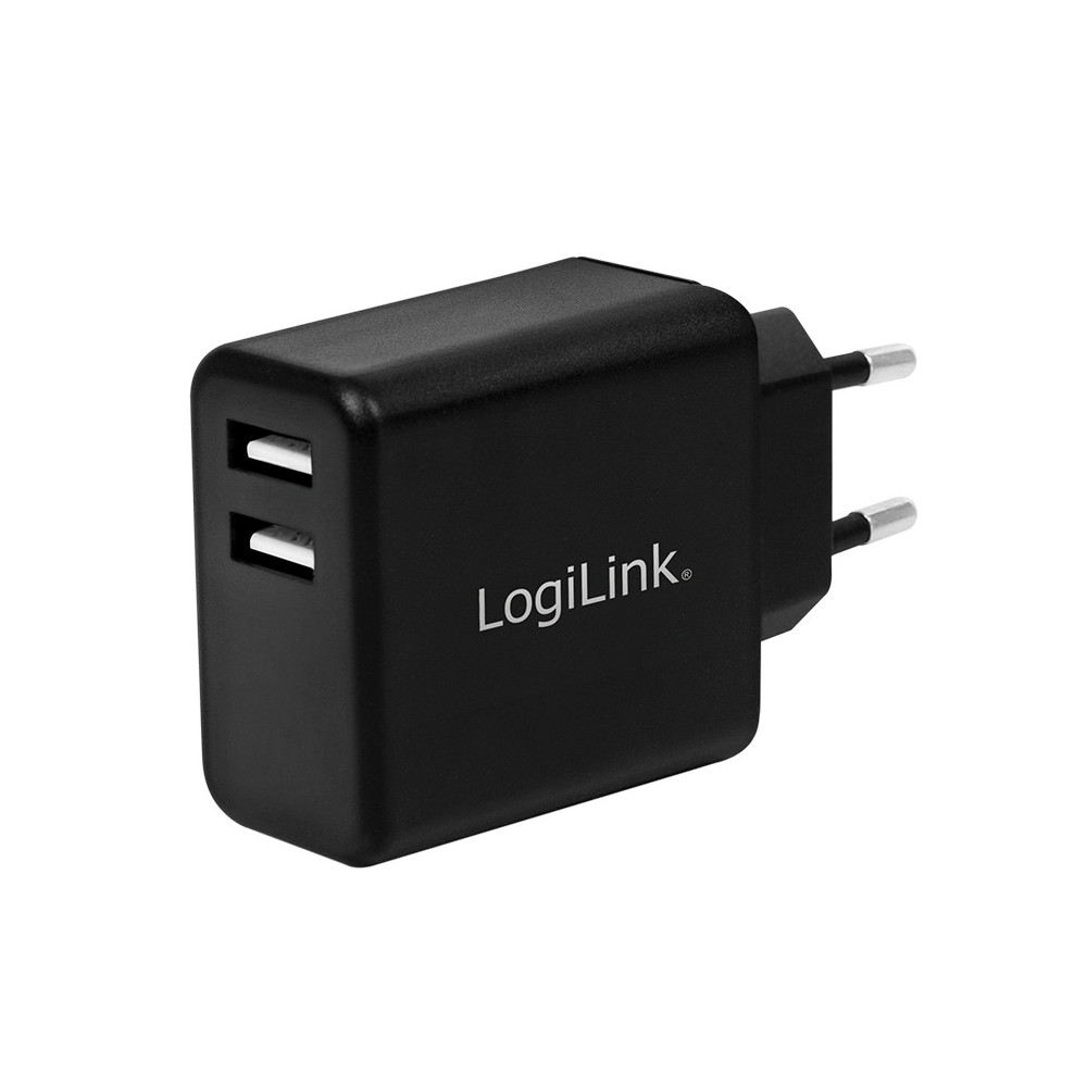 LogiLink Steckdosenadapter 2 x USB - PA0210 LogiLink Steckdosenadapter 2 x USB - PA0210