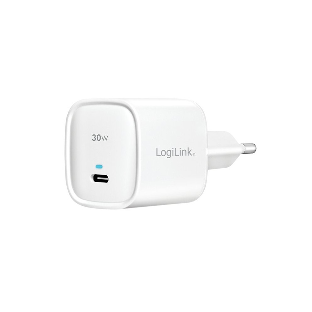 LogiLink Steckdosenadapter 1x USB-C Port 30W PA0279 LogiLink Steckdosenadapter 1x USB-C Port 30W PA0279