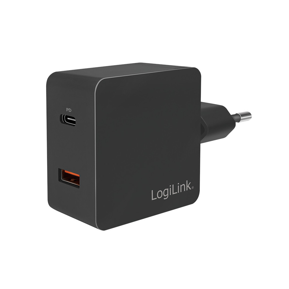 LogiLink Steckdosenadapter 1x USB 1x USB-C - PA0220 LogiLink Steckdosenadapter 1x USB 1x USB-C - PA0220