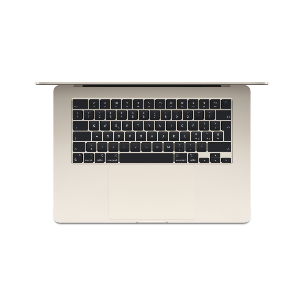 Apple MacBook Air - M3 - M3 10-core GPU - 16 Go RAM - 256 Go SSD - 15.3" IPS 2880 x 1864 (WQXGA+) - Wi-Fi 6E, Bluetooth - lum