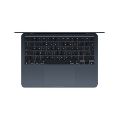 Apple MacBook Air - M3 - M3 8-core GPU - 16 Go RAM - 256 Go SSD - 13.6" IPS 2560 x 1664 (WQXGA) - Wi-Fi 6E, Bluetooth - noir