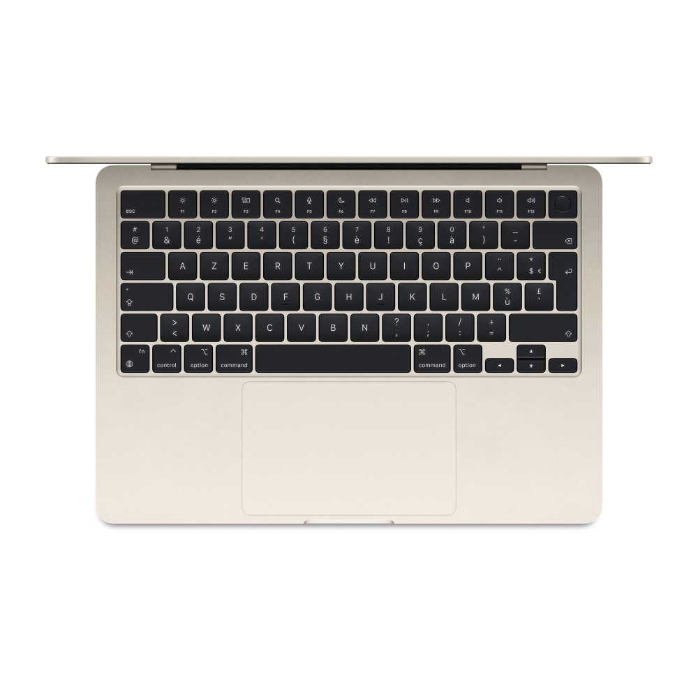 Apple MacBook Air - M3 - M3 10-core GPU - 16 Go RAM - 512 Go SSD - 13.6" IPS 2560 x 1664 (WQXGA) - Wi-Fi 6E, Bluetooth - lumi