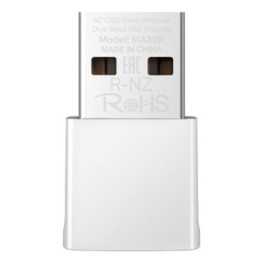 MERWI045721 MA30N USB WiFi AC1300 400 Mbps à 2,4 GHz + 867 Mbps à 5 GHz Antennes internes USB 2.0