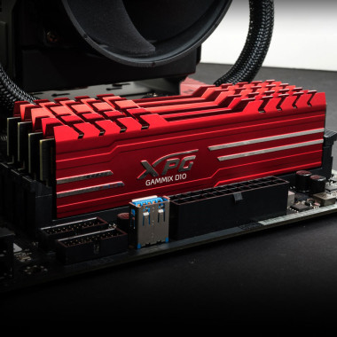 ADAMM036246 ADATA XPG GAMMIX D10 RED - DDR4-2666 - 8GB - CL16