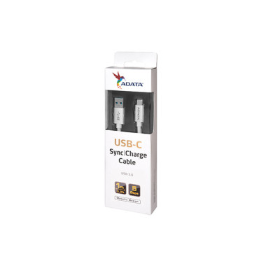ADAUS030300 ADATA - Cable adaptatreur USB-C à 3.1A Gen1 C.Aluminium