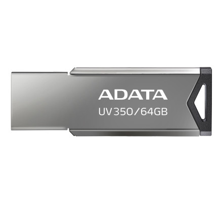 ADADF035049 ADATA Clé USB UV350 64GB USB3.2 Gris Métalisé