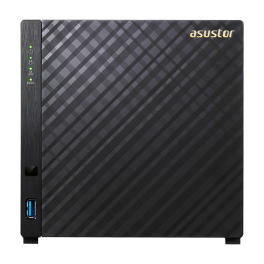 ASTBT032802 AS3204T v2 NAS 4 baies SATA 1.6 2.24GHz Qcore 2Go 2LAN Gb USB3.1