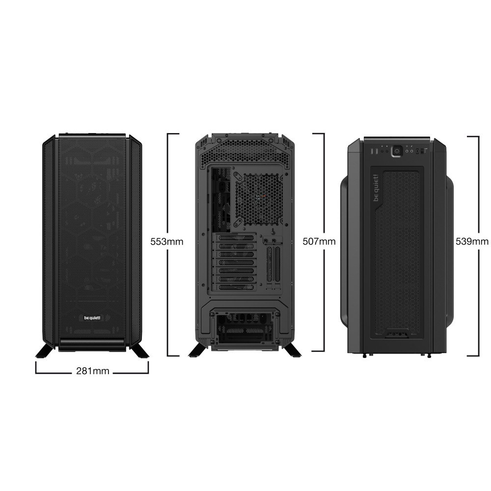 BEQBT036230 BEQUIET SILENT BASE 802 WINDOWS NOIR