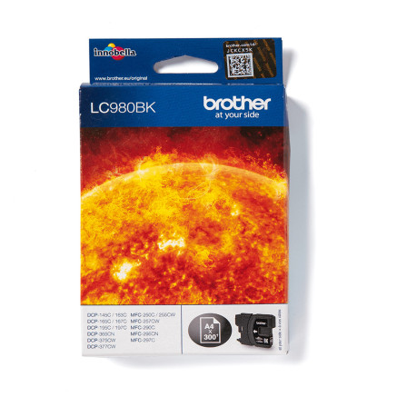 BROCO012399 Encre Brother LC-980 Black