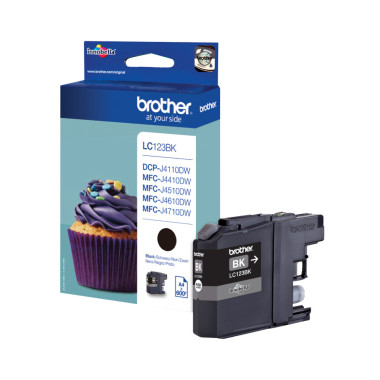 BROCO021255 Encre Brother LC-123 Black