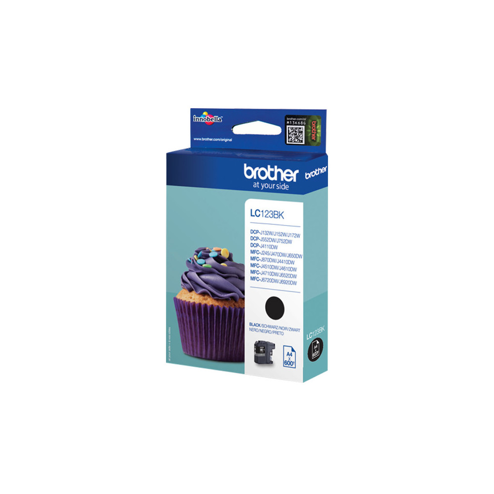 BROCO021255 Encre Brother LC-123 Black