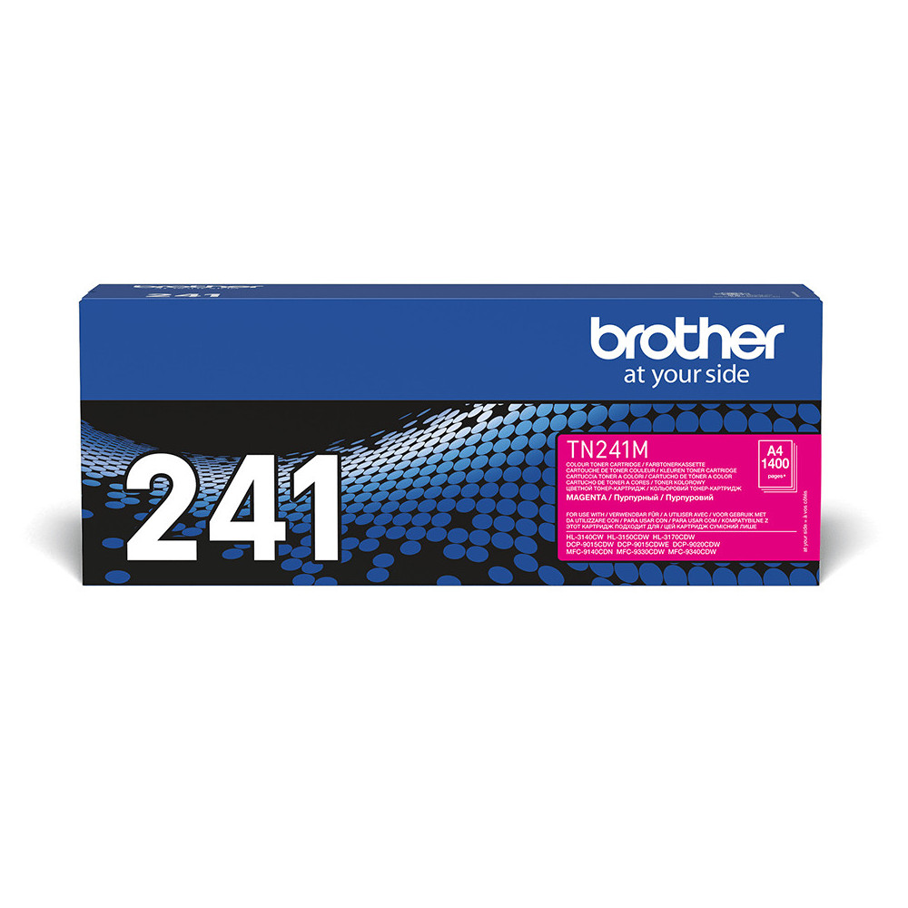 BROCO022309 Brother Toner TN-241 Magenta 1400 pages BROCO022309 Brother Toner TN-241 Magenta 1400 pages