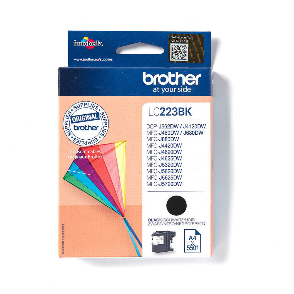 BROCO023426 Encre Brother LC-223 Black BROCO023426 Encre Brother LC-223 Black