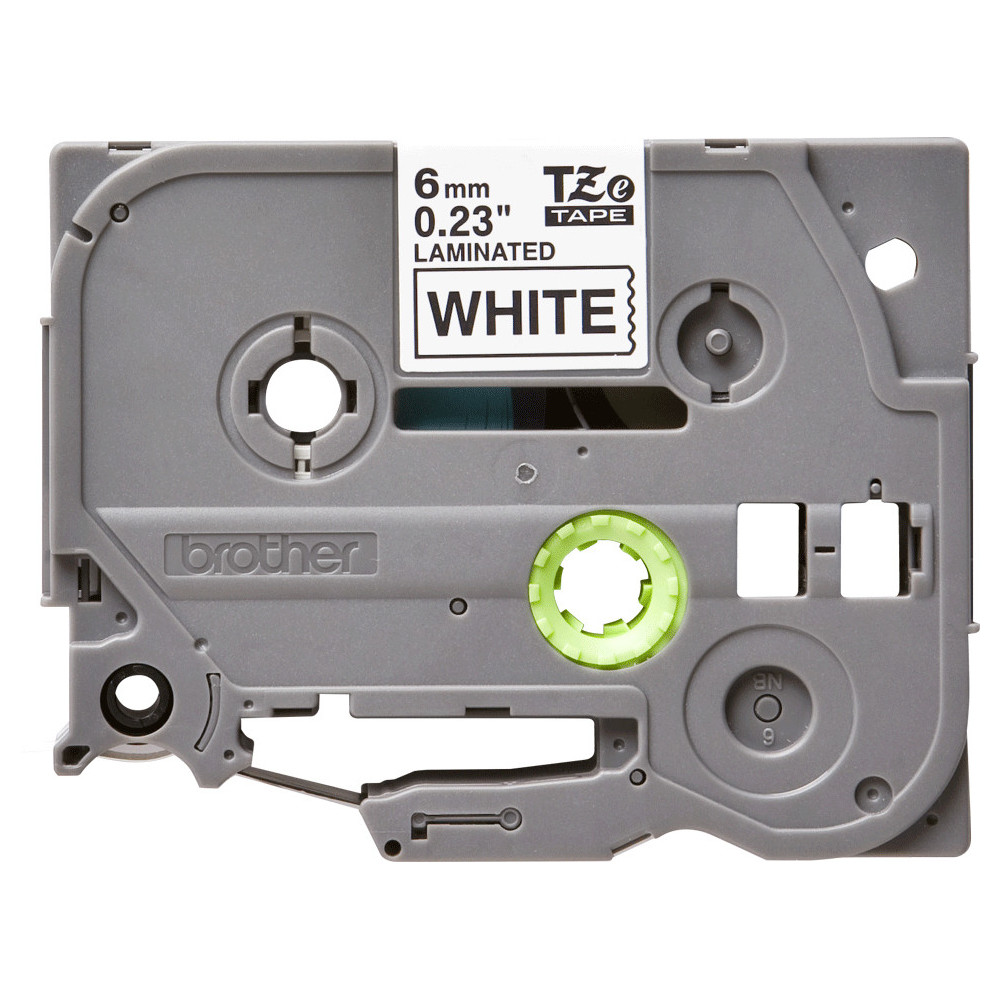 BROETI25883 TZE-211 Ruban 6mm Noir Blanc