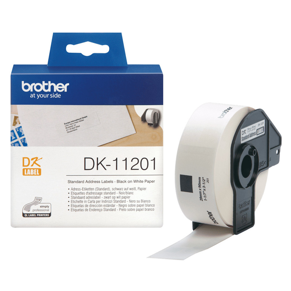 BROETI27508 BROTHER DK11201 29X90mm 400 Etiquettes BROETI27508 BROTHER DK11201 29X90mm 400 Etiquettes