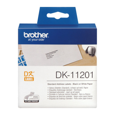 BROETI27508 BROTHER DK11201 29X90mm 400 Etiquettes