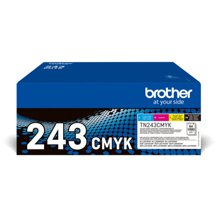 BROCO033931 Kit Toners TN-243 Black + CMY