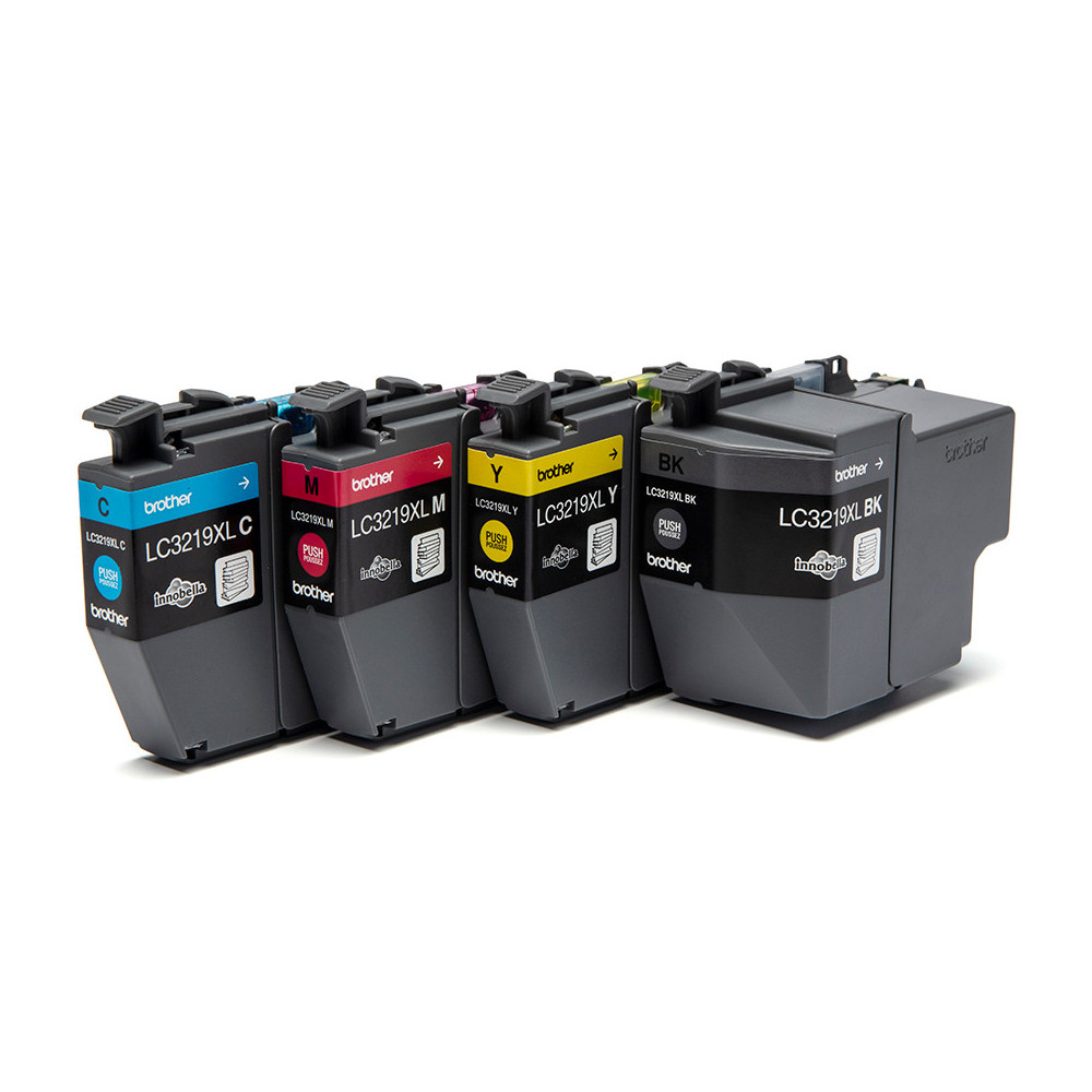 BROCO026920 Encre Brother Multipack LC-3219XLVAL Black + 3 couleurs
