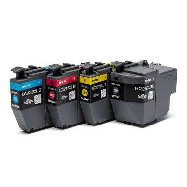 BROCO026920 Encre Brother Multipack LC-3219XLVAL Black + 3 couleurs