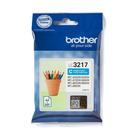 BROCO028595 Brother Encre LC-3217 Cyan