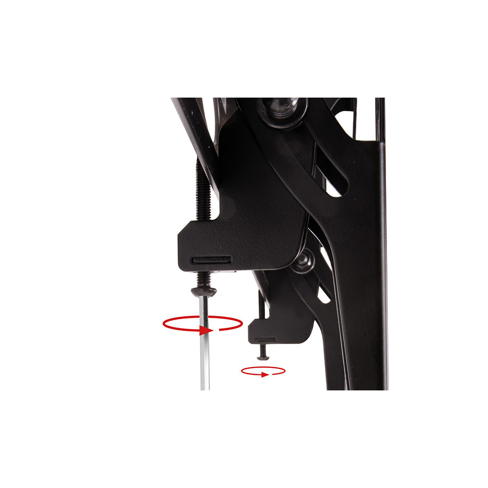 BTEEC035223 Support mural universel pour écran plat avec inclinaison (VESA 400) - Noir