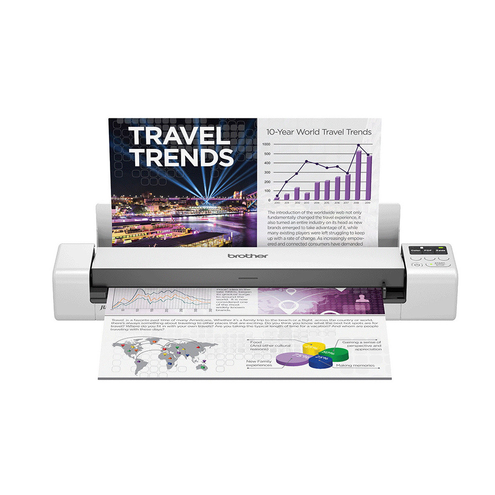 BROSC034280 Scanner Brother DS-940DW A4 Wifi + batterie +RV + SD BROSC034280 Scanner Brother DS-940DW A4 Wifi + batterie +RV + SD
