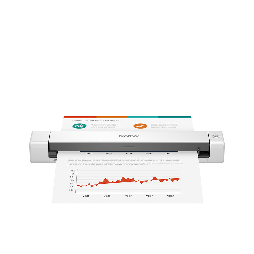 BROSC034315 Scanner Brother DS-640 defilement A4 USB BROSC034315 Scanner Brother DS-640 defilement A4 USB