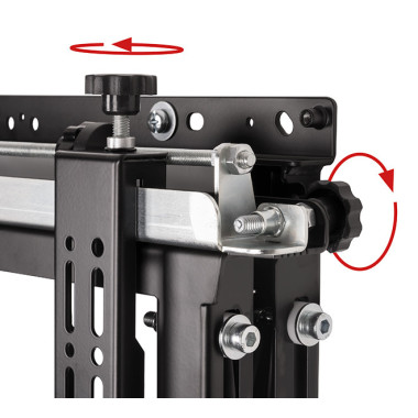 BTEEC035221 Support universel pour mur d'images avec micro-ajustement (VESA 600 x 400) - Noi