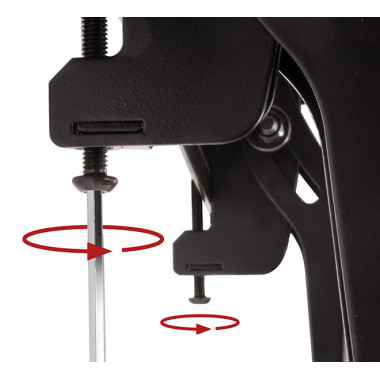 BTEEC035224 Support mural universel pour écran plat avec inclinaison (VESA 600 x 400) - Noir