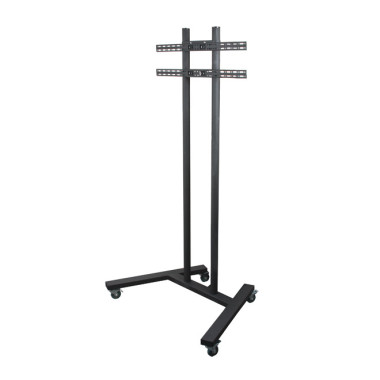 BTEEC035227 Grand chariot universel pour écrans plats   support au sol (VESA 800 x 600) - 1.8m Ø50mm Poles - Noir - Gar10ans