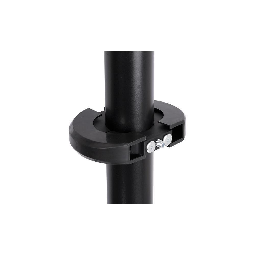 BTEEC035230 Collier accessoire en deux parties pour poteaux de Ø50mm - Noir - Gar10ans