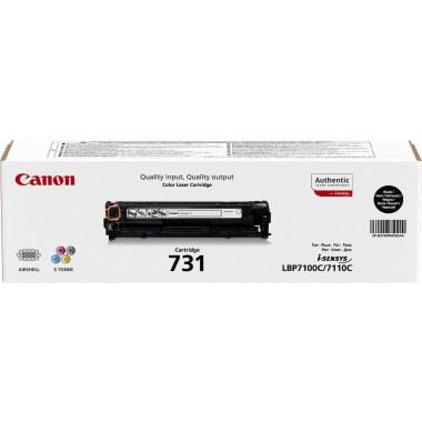 CANCO024861 CANON toner Noir 731 BK 1400 pages