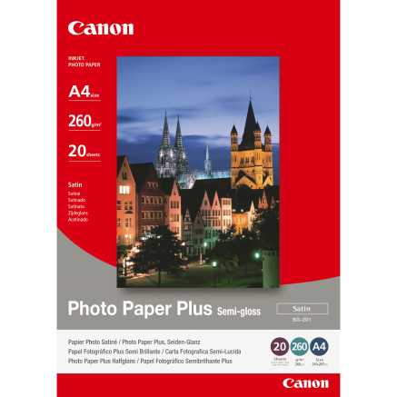 CANPA015176 SG-201 Papier Photo A4 20 feuilles 260g m2