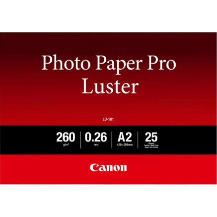 CANPA031323 CANON Papier LU-101 A2 25 feuilles 260g m2