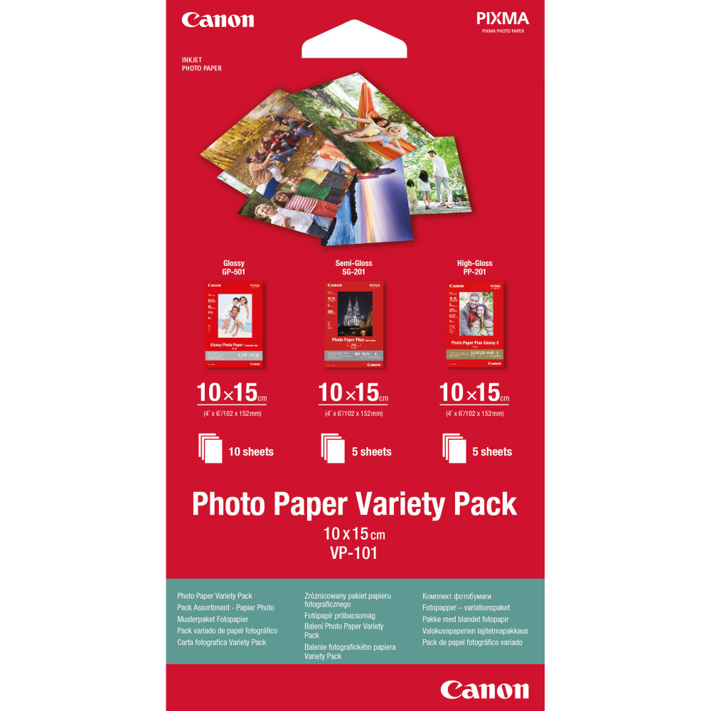 CANPA034133 CANON Papier VP-101 10x15 15f CANPA034133 CANON Papier VP-101 10x15 15f