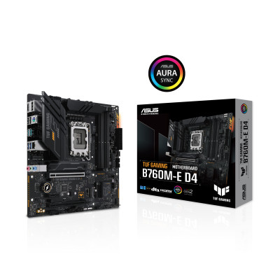 ASUS TUF GAMING B760M-E D4 - C