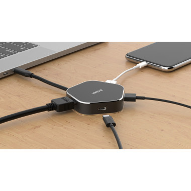 DLIAEX34778 DUB-M420 - Station d'accueil - USB-C (4 en 1) Thunderbolt 3 - HDMI