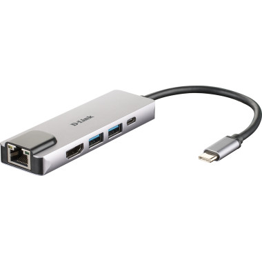 DLIAEX34779 DUB-M520 - Station d'accueil - USB-C (5 en 1) Thunderbolt 3 - HDMI -