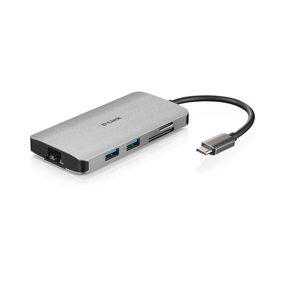 DLIAEX34781 DUB-M810 - Station d'accueil - USB-C (8 en 1) Thunderbolt 3 - HDMI - GigE