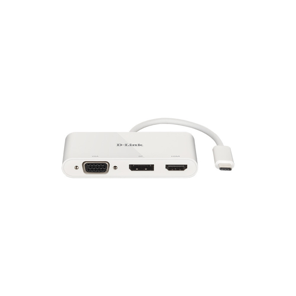 DLIAEX34782 DUB-V310 - Adaptateur vidéo - DisplayPort   HDMI   VGA - USB-C (M) pour HD-15 (