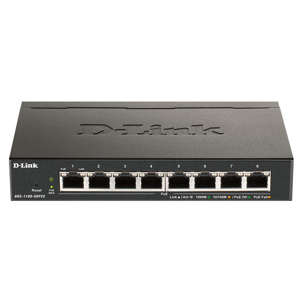 DLISW023266 DGS-1100-08P Switch Gigabit 8 ports POE DLISW023266 DGS-1100-08P Switch Gigabit 8 ports POE